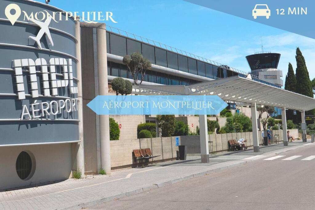 027-Maison, 2Chambres, Jardin, Parking, Central Montpellier Exterior foto